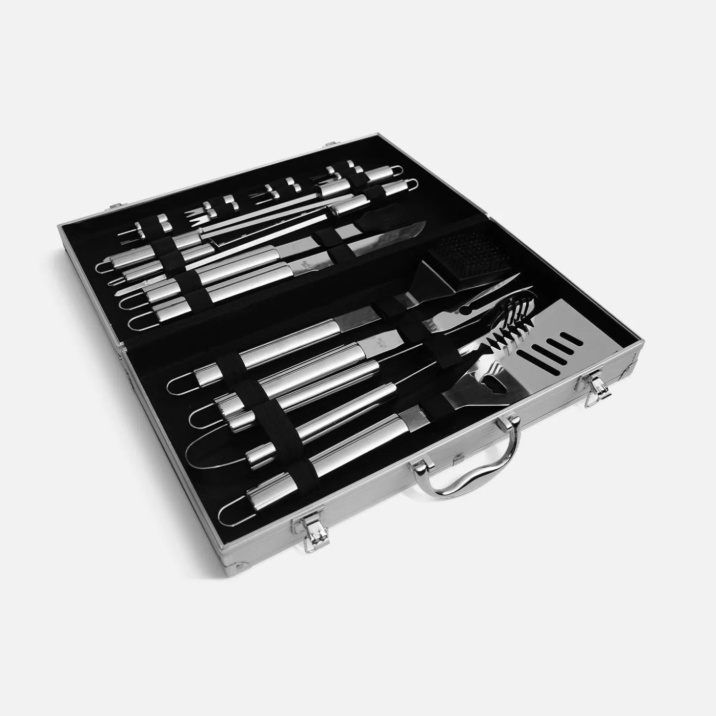 Zubehörkoffer für Grill und Gasgrill - 18 Teile